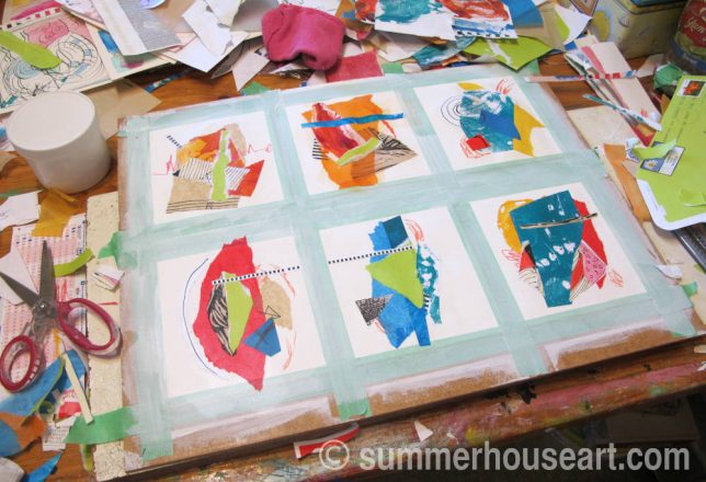 magazine clipping for collage – Summerhouse Art